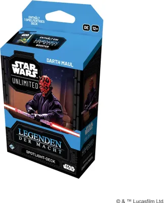 Produktbild von Star Wars Unlimited - Legenden der Macht - Spotlight-Deck "Darth Maul" (Deutsch)
