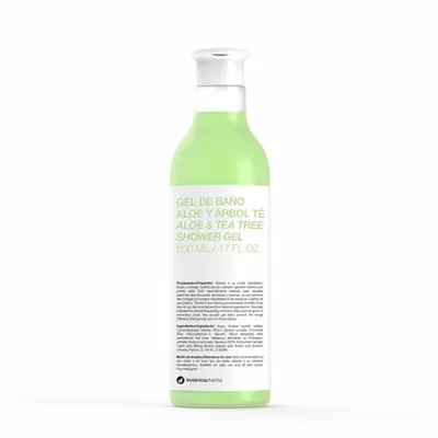 Produktbild von Aloe & Teebaum Duschgel Badegel mit Aloe Vera und Teebaumöl 500ml
