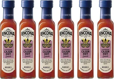 Produktbild von 6er Pack - ENCONA Louisiana Cajun Hot Pepper Sauce (6x 142ml)