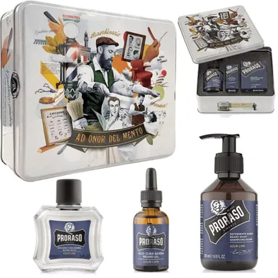 Productafbeelding van Proraso Azur Lime: De set voor de perfecte verzorging van uw baard