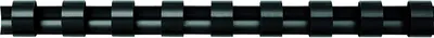 Obrázok produktu pre Fellowes Plastikbinderücken 19mm schwarz   100PK
