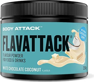 Produktbild von Body Attack Flavattack – 250 g White Chocolate Coconut