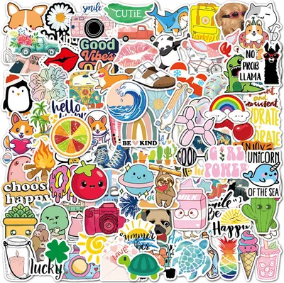 Immagine prodotto di INF Adesivi decorativi - 100 pezzi/set C