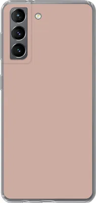 Produktbild von MuchoWow® Handyhülle Schutzhülle Hülle für Telefoonhoesje Samsung Galaxy S21 Rosa - Palette - Einfarbig - Einfarbig rosa Silikon Softcase Handy Hülle - Softcase
