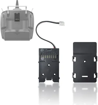 Productafbeelding van RC Drone Module - FPV Vliegtuig Basis - Lange Afstand Vliegen - Nano Lite Interface - 2.54 cm - Zwart