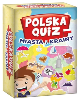 Zdjęcie produktu dla Gra Quiz Polska Miasta i Krainy