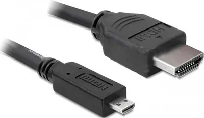 Zdjęcie produktu dla DeLOCK 3m HDMI, 3 m, HDMI Typu A (Standard), HDMI Typu D (Micro), Czarny