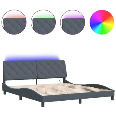 Produktbild von VidaXL 3213868, Grau, 185 cm, 2,18 m, 74,5 cm, 1800 x 2000 mm, 1 Stück(e)