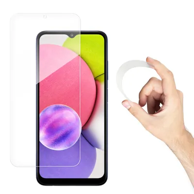Obrázok produktu pre Wozinsky ohybné ochranné sklo pre Samsung Galaxy A03s - Transparentná KP22059
