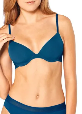 Produktbild von Sloggi Ever Fresh WHP, Farbe: Lagoon Blue E3/6915, Größe: 70C Bügel-BH mit Halbschale und Einlage