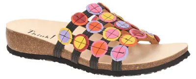 Produktbild von Think JULIA Damenschuhe - bequeme Pantoletten schwarz NEU
