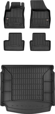 Produktbild von FROGUM 3D Gummimatten und Kofferraummatte für Renault Megane IV