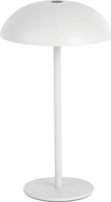 Produktbild von Arcchio LED-Akkutischleuchte Thenra, weiß, Wandhalterung