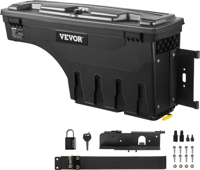 Obrázok produktu pre VEVOR úložný box pre nákladné vozidlá úložný box prívesu 25L kapacita boxu na náradie 34 kg