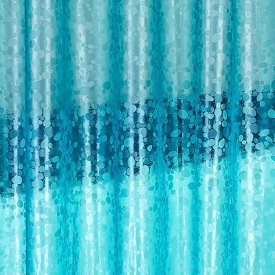 Wasserdicht Duschvorhangfolie 72x72 Zoll mit Magneten und rostbeständigen Ringen