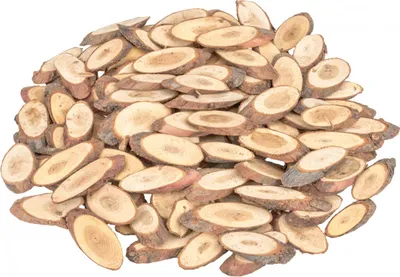 Produktbild von Holzscheiben oval 5-7cm 0,5kg