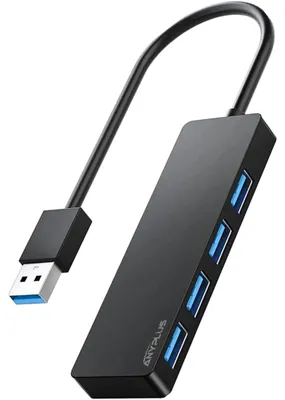 Produktbild von N733 ANYPLUS USB 3.0 Hub, 4-Port USB Hub Splitter Mini-Adapter