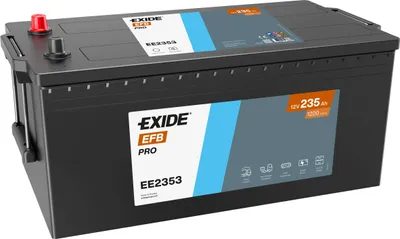 Immagine prodotto di Exide EE2353 StrongPRO EFB+ 12V 235Ah 1200A Batteria per autocarri