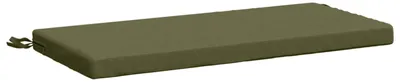 Image de Coussin de banc SOEST, 100 % polyester, vert olive, 80 x 40 x 5 cm