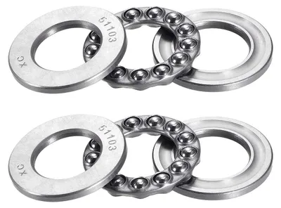 Kugellager 51103, 17x30x9 mm, Chromstahl, 2 Stück
