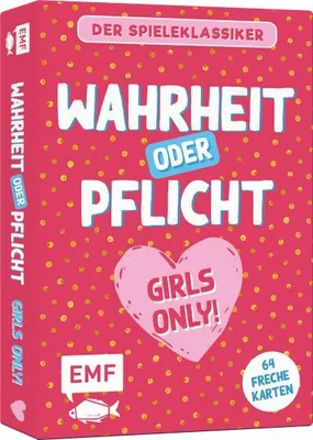 Produktbild von Kartenspiel: Wahrheit oder Pflicht - Girls Only!