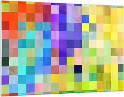 Produktbild von Bilder auf glas - Abstraktion modern - 120x80cm - Glasbilder - Wandbilder - Kunstdruck - zum Aufhängen bereit - Wanddekoration aus Glas - Glas Bilder - Wandbild auf Glas - Einteilig - GAA120x80-4009