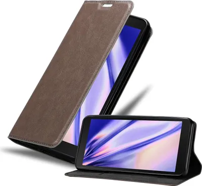 Immagine prodotto di Cadorabo custodia per Samsung Galaxy XCover 5 custodia protettiva in marrone custodia per cellulare cover chiusura magnetica