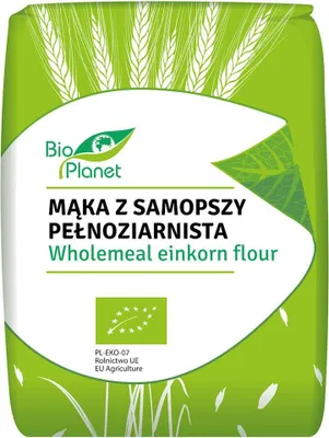 MĄKA Z SAMOPSZY PEŁNOZIARNISTA BIO 1 kg - BIO PLANET