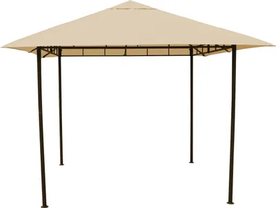Produktbild von Grasekamp Antikpavillon Amalfi Flex 3 x 3 m Beige Gartenpavillon Partyzelt