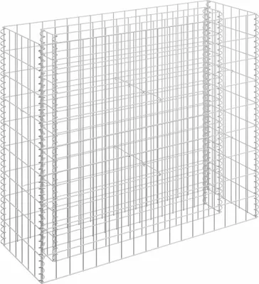 Obrázok produktu pre vidaXL Gabionové zvýšené lôžko z pozinkovanej ocele 90 × 30 × 90 cm