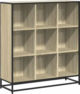 Zdjęcie produktu dla VidaXL 3300861, Dąb, 9 pół., Metal, Drewno, 100 kg, 975 mm