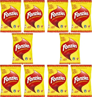 Produktbild von 10x Fonzies Gli Originali 'Maissnack mit Käsegeschmack', 40 g