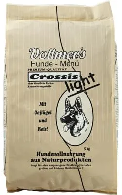 Produktbild von Hundefutter trocken, Vollmers Crossis light 5 kg