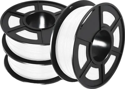 Obrázek produktu pro SUNLU PETG vlákno, průměr 1,75 mm, délka 395 m, PETG bílé 3 role