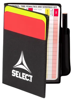 Imagen del producto de Select - Set de tarjetas de árbitro con logotipo, plástico PP12610 (talla única) (de varios colores)