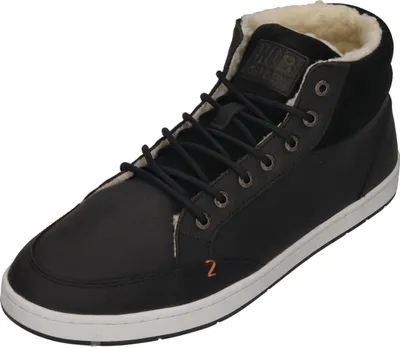 Produktbild von HUB FOOTWEAR gefütterte Herren Sneakers MARK black white, Größe:44 EU