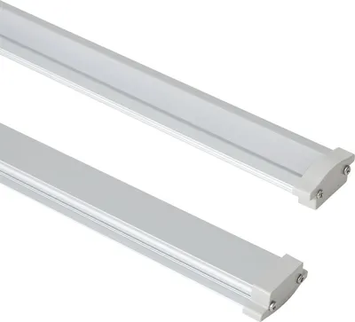 Produktbild von Aluminiumprofil Wasserdicht IP65 Einbau 2m für LED Streifen bis 8 mm Aluminium 2 m Halbtransparent