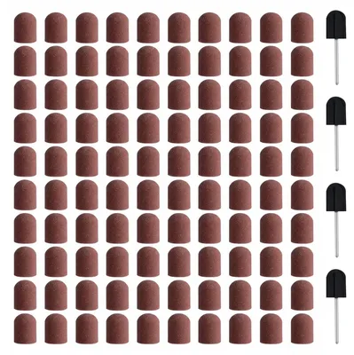 Immagine prodotto di 100 punte per frese per unghie, diametro 10 mm