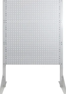 Produktbild von Werkzeugwand mit 3 Lochplatten | HxBxT 171x106,5x73cm | Lichtgrau