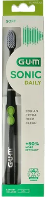 Productafbeelding van GUM - Elektrische Tandenborstel - Sonic Daily Zwart