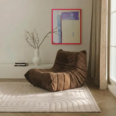 Imagen del producto de Mrcarpet: Alfombra escandinava, color blanco. Dimensiones: 240 x 340 cm