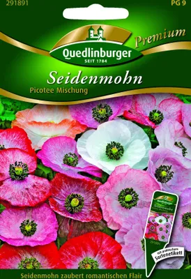 Produktbild von Seidenmohn, Picotee Mischung