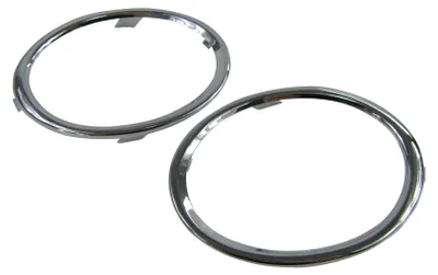 Chrom Ringe Stoßstange Gitter Abdeckung Nebelscheinwerfer für Audi A4 B8 8K A4L – Produktansicht
