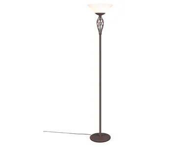 Obrázek produktu pro Stojací lampa RUSTICA E27x2 60 W hnědá antik