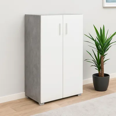 Produktbild von Sideboard Kommode 2 Türen Schrank Stauraum 60 x 115 cm