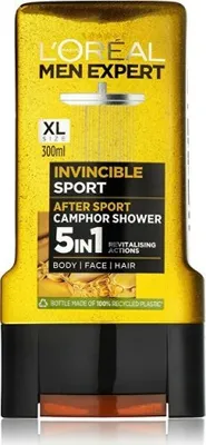 Image de Men Expert Invincible Sport (Gel douche), 300 ml