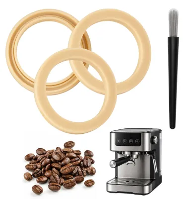 Immagine prodotto di 3 guarnizioni in silicone per macchina da caffè espresso