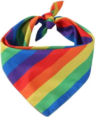 Produktbild von Hundebandana – Regenbogen-Halsband