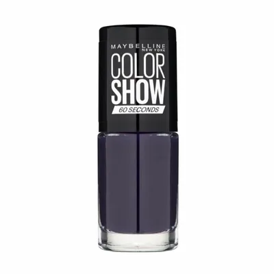 Zdjęcie produktu dla Maybelline, Color Show 60 Seconds, Nail Polish, Nr. 330, Manhattan Midnight, 7 ml