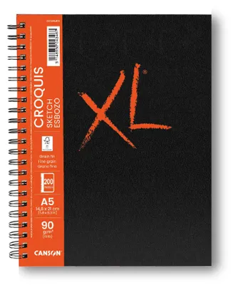 Obrázok produktu pre Canson XL Sketch skicovací blok 90 g/m² - 200 listov, A5
